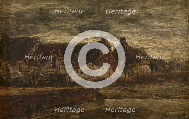 Landscape, c1870s. Creator: Willem Linnig II.