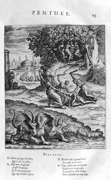 'Pentheus', 1615. Artist: Leonard Gaultier