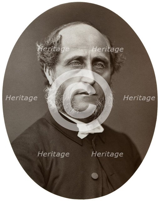 Christopher Newman Hall, LLB, English Nonconformist divine, 1877.Artist: Lock & Whitfield