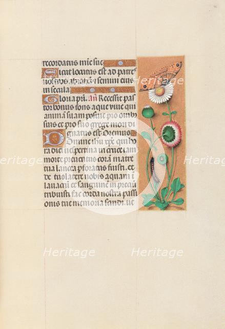 Hours of Queen Isabella the Catholic, Queen of Spain: Fol. 76r, c. 1500. Creator: Master of the First Prayerbook of Maximillian (Flemish, c. 1444-1519); Associates, and.