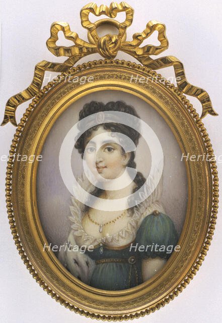 Josephine Beauharnais, c1780s.  Creator: Unknown.