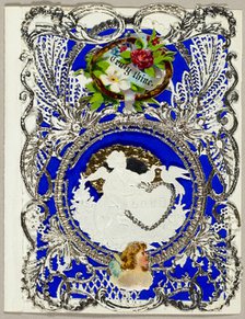 Truly Thine (valentine), c. 1860. Creator: John Windsor.