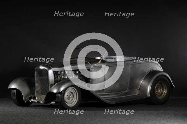 Ford Hot rod custom metal body 1934. Artist: Simon Clay.