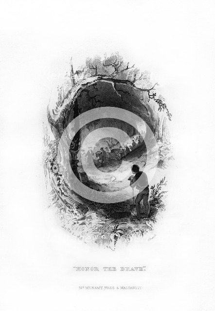 'Honor the Brave', 1872.Artist: C Burt