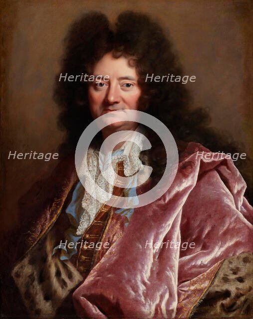 Portrait of a Gentleman, about 1705. Creator: Hyacinthe Rigaud.