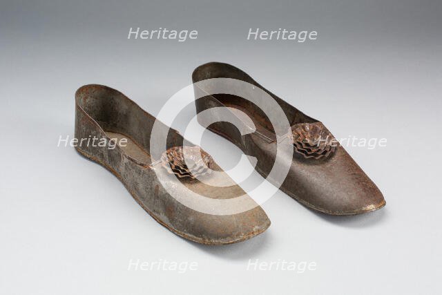 Women's Shoes (Anniversary Tin), 1850/1900. Creator: Unknown.