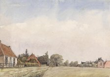 View of Schiermonnikoog, 1875. Creators: Baronne de Rebecque, Jan Daniel Cornelis Carel Willem.