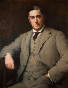 Portrait of Alderman Charles Gabriel Beale, 1901. Creator: Walter William Ouless.