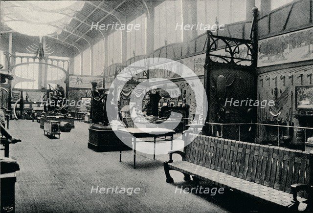 'Salle D'Ethnographie at the Brussels Exhibition', 1897. Artist: Unknown.