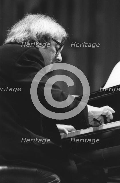 Andre Previn, Barbican, London, 1995. Creator: Brian Foskett.