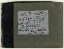 Whitby to Scarboro, 1872. Creator: Charles George Lewis.