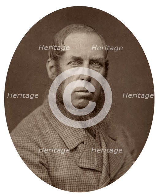 Sir Robert Porrett Collier, judge of the Judicial Committee of the Privy Council, 1880.Artist: Lock & Whitfield