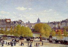 Quai du Louvre, ca 1867. Creator: Monet, Claude (1840-1926).