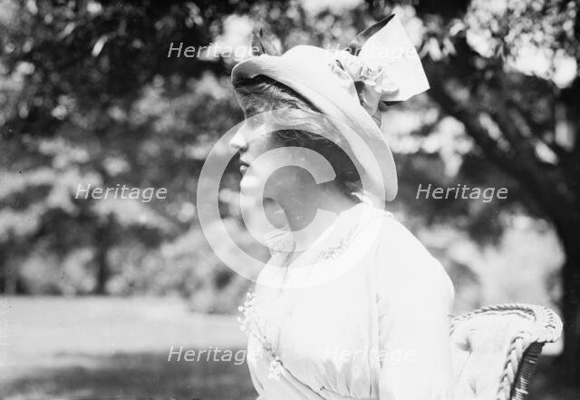 (Miss Edison) Mrs. John E. Sloane, 1914. Creator: Bain News Service.