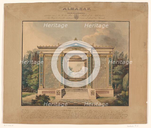 Almanac for the nineteenth century, c.1805-1840. Creator: Friedrich Wilhelm Rossbach.