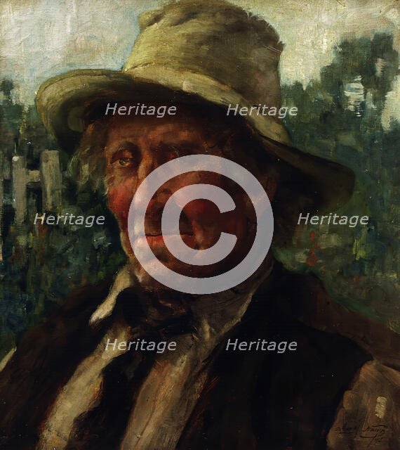 Job Mabey, 1895. Creator: James McLauchlan Nairn.