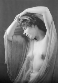 Miss Mildred Gillars, portrait photograph, 1928 June 17. Creator: Arnold Genthe.