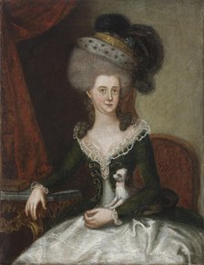 Portrait of Urszula Sokolnicka née Poklatecka (1740-1780), 2nd half of 18th century. Creator: Unknown.
