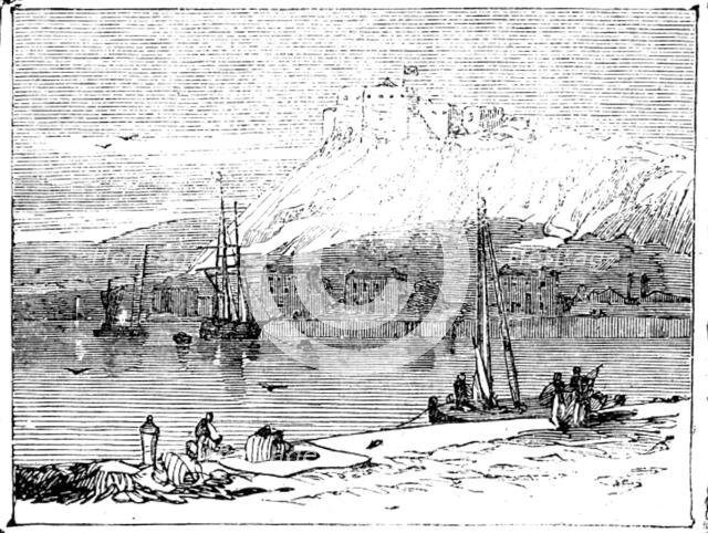 Fort Roule, Cherbourg, 1858. Creator: Unknown.