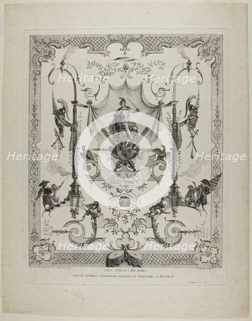 The Monkeys of Mars, n.d. Creator: Jean Moyreau.