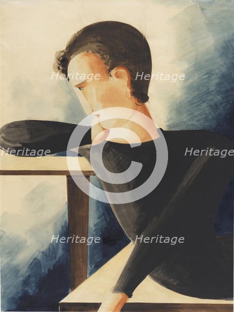 Sinner, 1931. Creator: Schlemmer, Oskar (1888-1943).