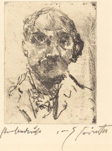 Selbstbildnis (Self-Portrait), 1921/1922. Creator: Lovis Corinth.
