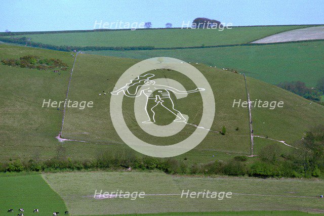 Cerne Abbas Giant, 18th century. Artist: Unknown