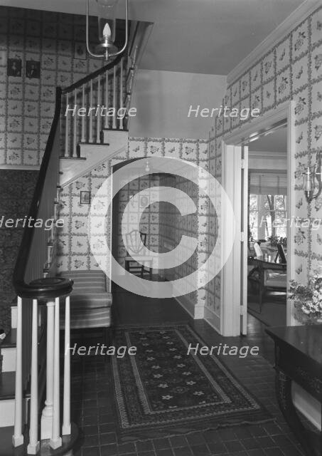 Guido R. Rahr, residence in Manitowoc, Wisconsin, 1945. Creator: Gottscho-Schleisner, Inc.