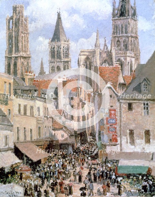 'Levine and Walk Rouen',1898. Artist: Camille Pissarro