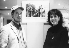 Phil Flanigan and Hannah Richardson, Capitol Radio Jazz Festival, Knebworth, Herts, c2002. Creator: Brian Foskett.