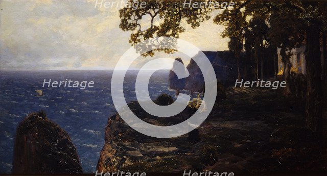 Iphigenia in Tauris, 1889-1890. Artist: Vasnetsov, Appolinari Mikhaylovich (1856-1933)