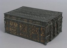 Coffer, French, 15th century. Creator: Unknown.