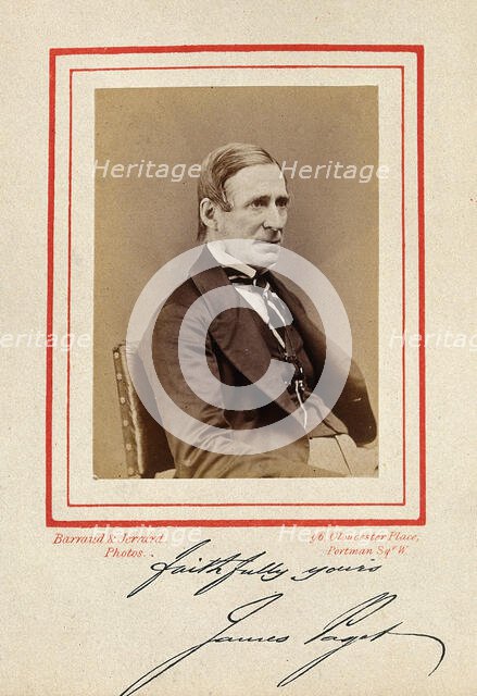 Sir James Paget, 1877. Creator: Barraud & Jerrard.
