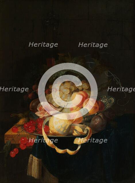 Still Life with Fruit, 1668. Creator: Johannes Hannot.