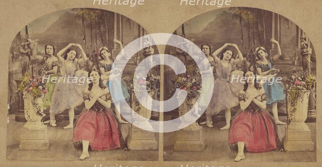 Pets of the Ballet., about 1865. Creator: Unknown.