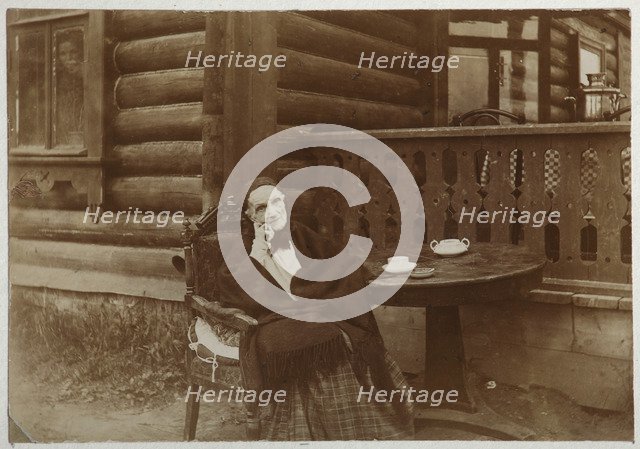 Vera Alexandrovna Nashchokina (1811-1900). Vsekhsvyatskoye , 1899.