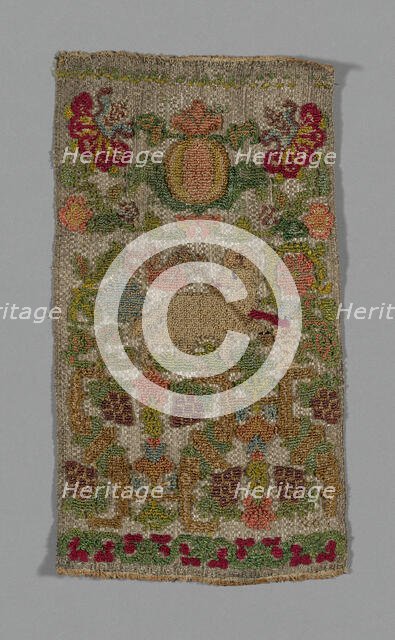 Fragment, Spain, 19th century. Creator: Unknown.