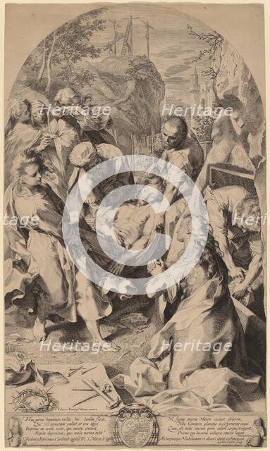 The Entombment. Creator: Aegidius Sadeler II.