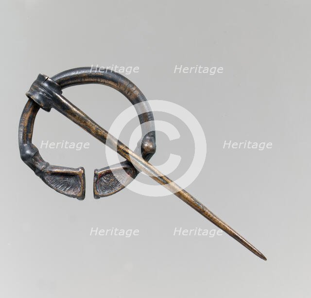 Penannular Brooch, Irish, 6th-7th century. Creator: Unknown.