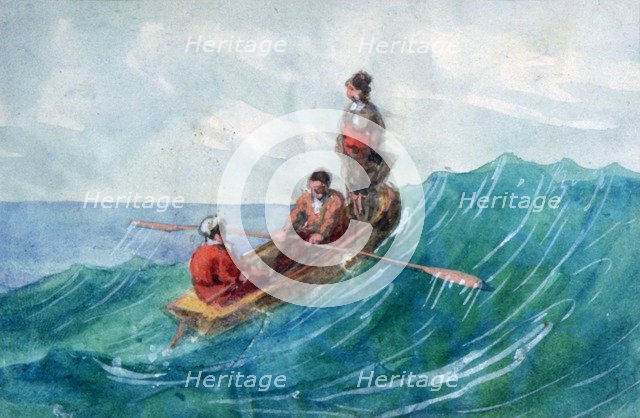 'The Boat', 1820-1876. Artist: George Sand