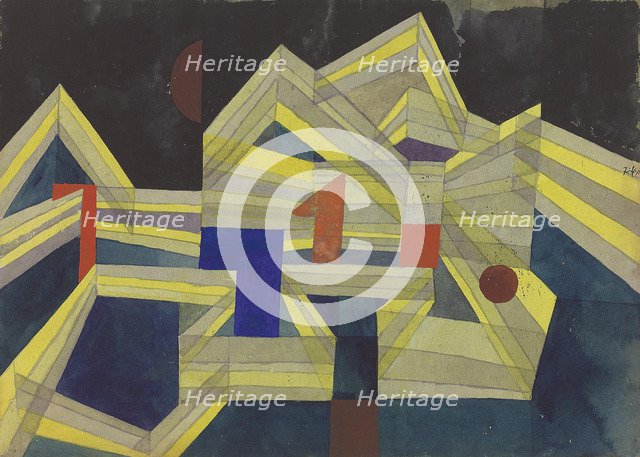 Architecture, transparent-structural, 1921.