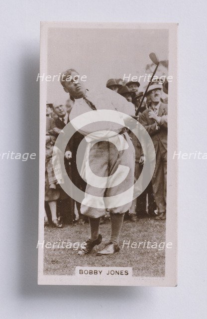 Bobby Jones (1902-72), American golfer, c1920s. Artist: Unknown