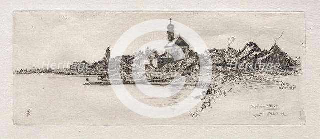 Schwabel Weiss, 1879. Creator: Otto H. Bacher (American, 1856-1909).