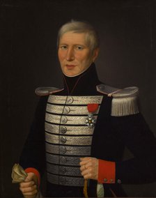 Portrait of Lieutenant Rene-Henri Drouet. Creator: Jean Antoine Theodore Giroust.
