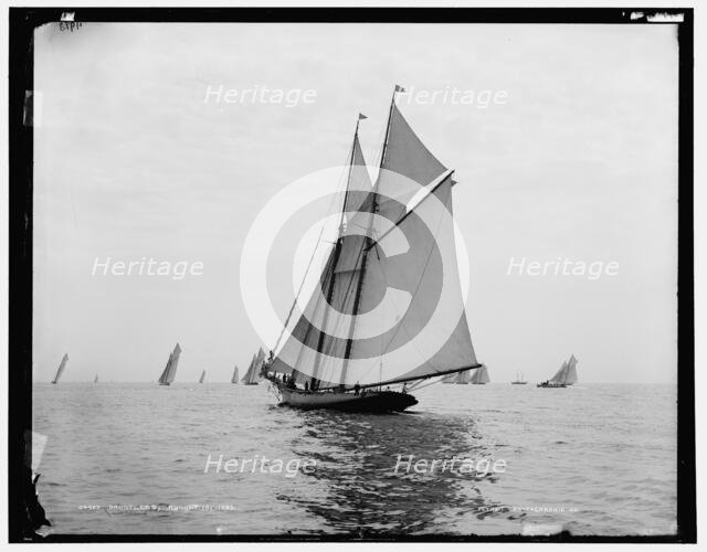 Dauntless, 1888 Aug 10. Creator: Unknown.