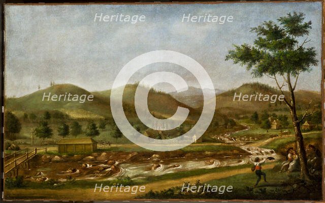 Mountain View, c1840. Creator: Teodor Baltazar Stachowicz.