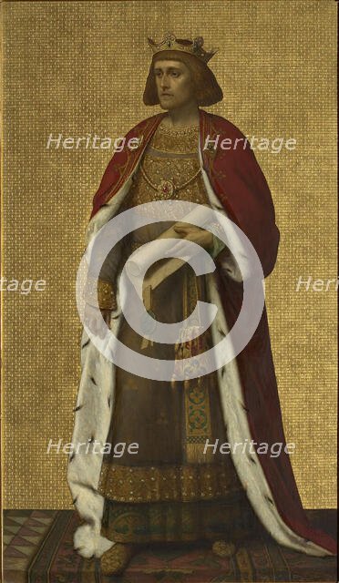 Philip the Fair, 1872-1877. Creator: Gallait, Louis Joseph (1810-1877).