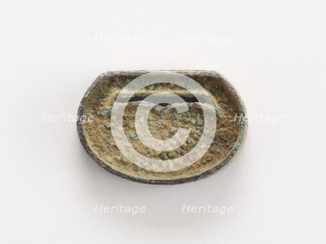 Belt ornament (part of a group of ten), Goryeo period, 13th-14th century. Creator: Unknown.