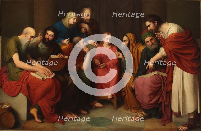 Christ Among the Doctors, 1812-1817. Creator: Landi, Gaspare (1756-1830).