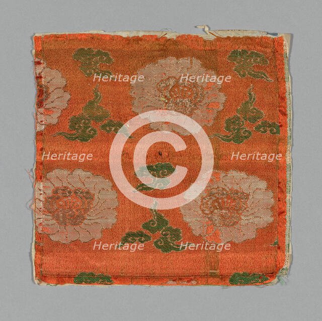 Fragment, China, 18th century, late Edo period (1789-1868)/ Meiji period (1868-1912). Creator: Unknown.